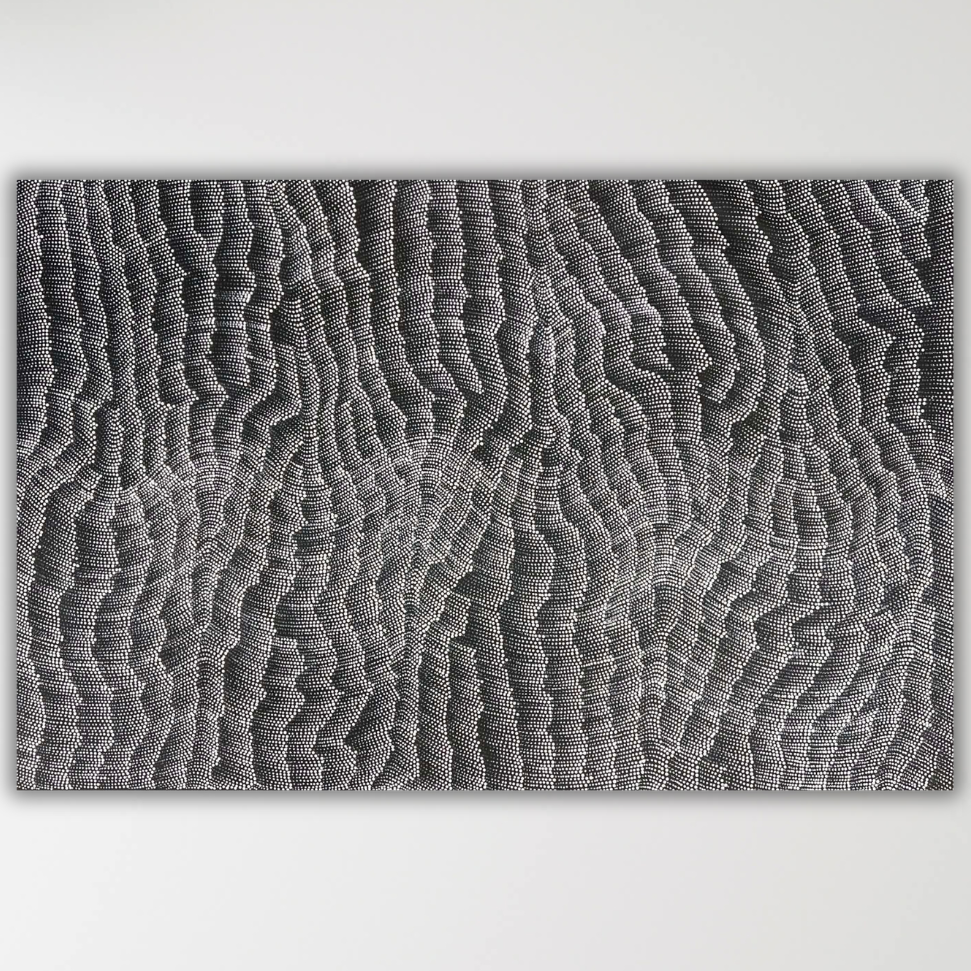 "Sandhills" Corrina Nampijinpa Ryan 149cm x 98cm