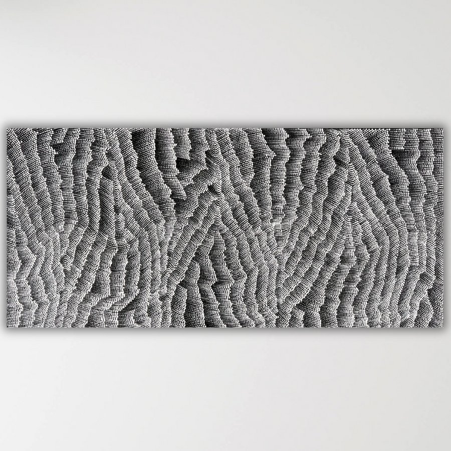 "Sandhills" Corrina Nampijinpa Ryan 180cm x 84cm