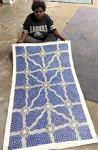 Load image into Gallery viewer, &quot;Rock Holes&quot; Sandra Price 150cm x 95cm
