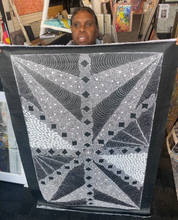 Load image into Gallery viewer, &quot;Bush Medicine Leaves&quot; Karen Nakamarra Williams 133cm x 82cm

