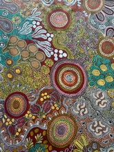 Load image into Gallery viewer, Section view capturing layered textures and repeated circle formations symbolising the Budgerigar’s journey.
