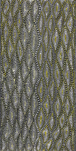 Load image into Gallery viewer, Close-up of Aboriginal Seed Dreaming painting by Marshall Jangala Robertson, 90cm x 44cm, detailed dot art with textured movement and flow.
