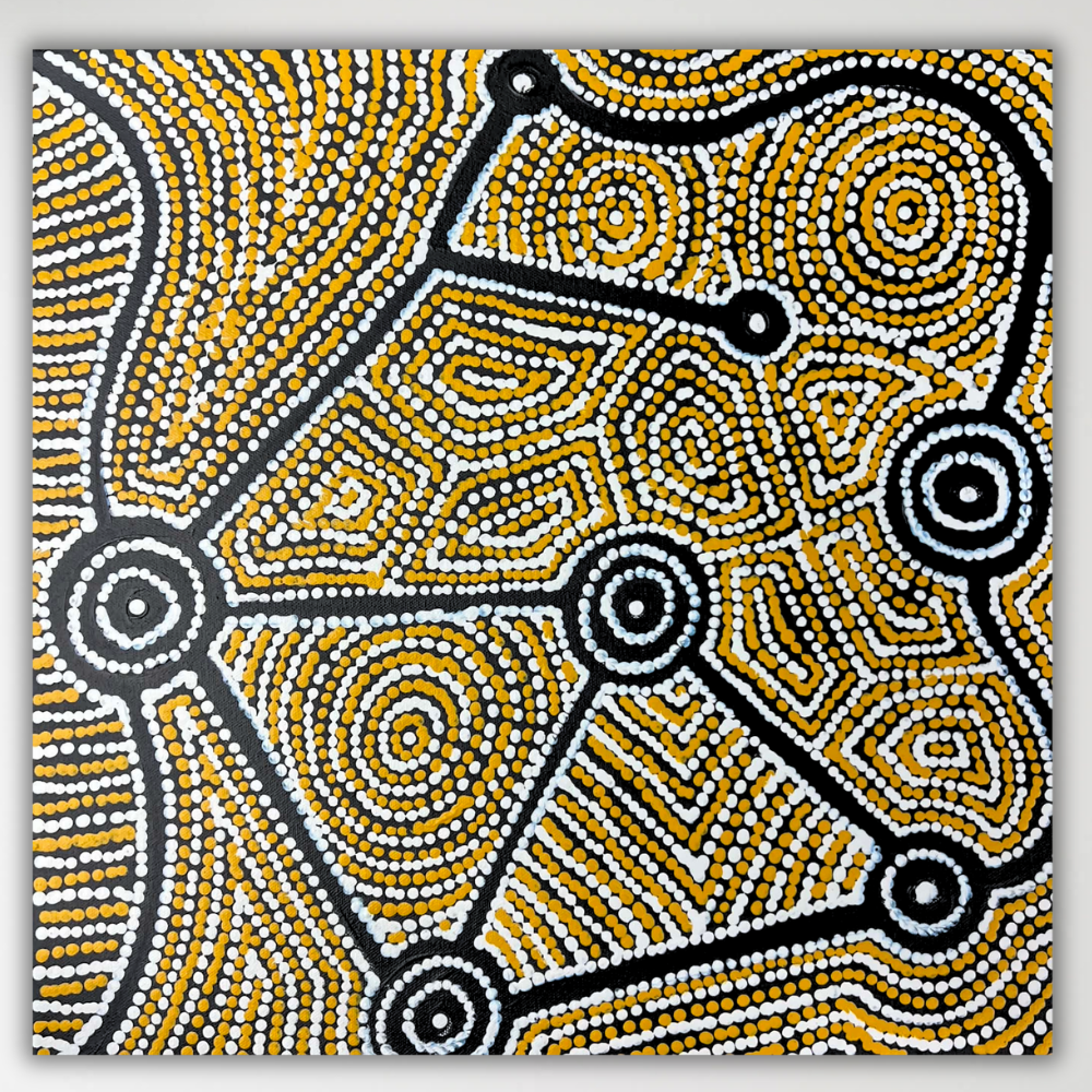 "Seven Sisters Dreaming" Shanna Napanangka Williams 40cm x 40cm