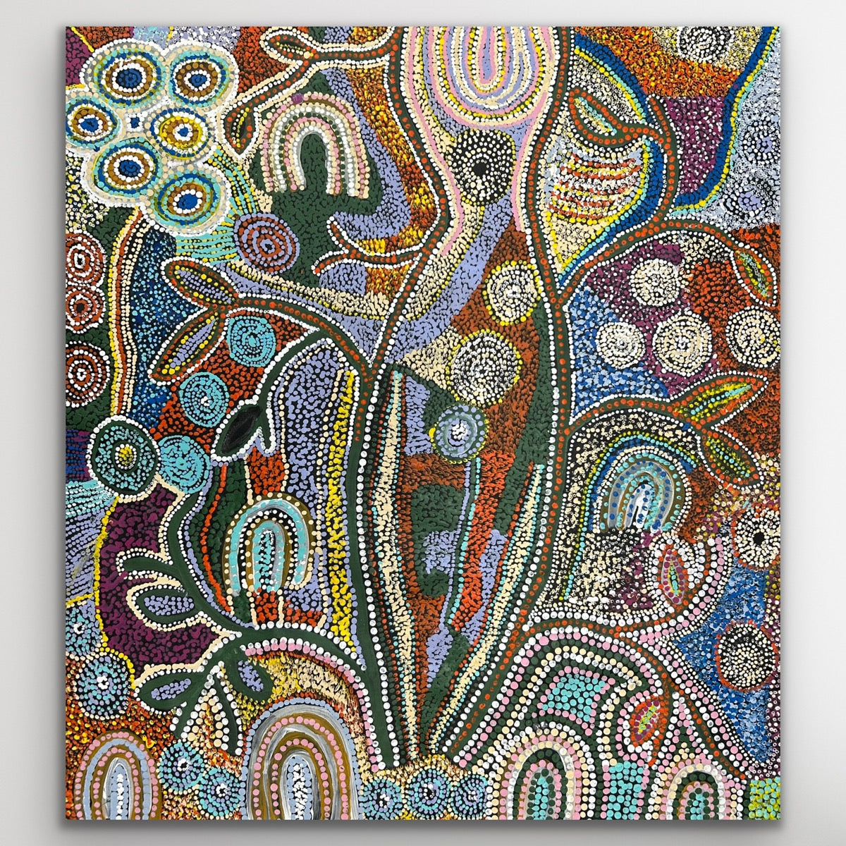 "Seven Sisters" Teresa Punami Mula Pimangka 97cm x 88cm