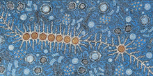 Load image into Gallery viewer, Seven Sisters Dreaming Aboriginal canvas print by Michelle Possum Nungurrayi displayed as large wall art
