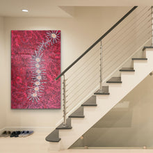 Load image into Gallery viewer, &quot;Seven Sisters Dreaming&quot; Michelle Possum Nungurrayi 189cm x 119cm
