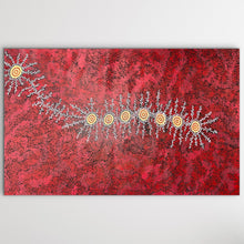 Load image into Gallery viewer, &quot;Seven Sisters Dreaming&quot; Michelle Possum Nungurrayi 189cm x 119cm
