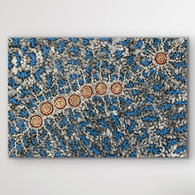 Load image into Gallery viewer, Aboriginal artwork Seven Sisters Dreaming on canvas by Michelle Possum Nungurrayi

