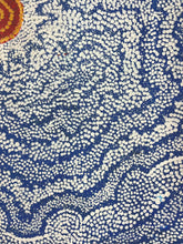 Load image into Gallery viewer, "Seven Sisters" original Aboriginal painting by Maureen Nampijinpa Hudson, 141cm x 93cm - authentic Indigenous Australian artwork

