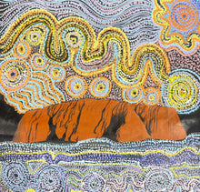 Load image into Gallery viewer, "Seven Sisters" Rhoda Tjitayi 60cm x 59cm full painting
