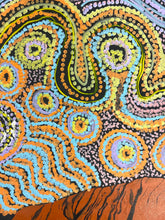 Load image into Gallery viewer, "Seven Sisters" Rhoda Tjitayi 60cm x 59cm close up 2
