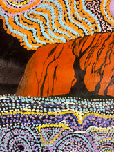 Load image into Gallery viewer, "Seven Sisters" Rhoda Tjitayi 60cm x 59cm close up painting
