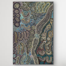 Load image into Gallery viewer, Flowing dot work and organic patterns evoke the shifting sands and pathways of the Seven Sisters’ journey through Country.
