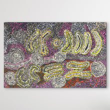 Load image into Gallery viewer, horizontal view small Seven Sisters Aboriginal painting
