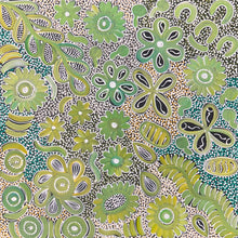 Load image into Gallery viewer, "Bush Flowers" Bernadine Johnson Kemarre 61cm x 61cm
