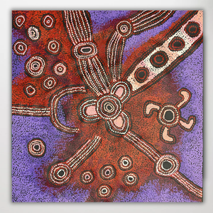 "Minyma Malilu" Sophia Tunkin 80cm x 79cm
