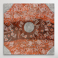 Load image into Gallery viewer, "My Country" Nancy Martin Napangarti 88cm x 86cm
