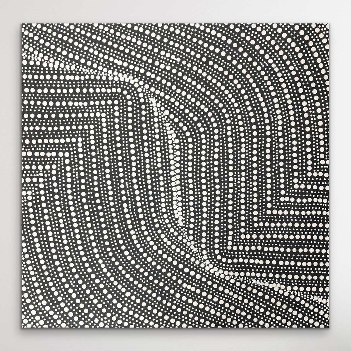 medium small sized square Aboriginal art painting 