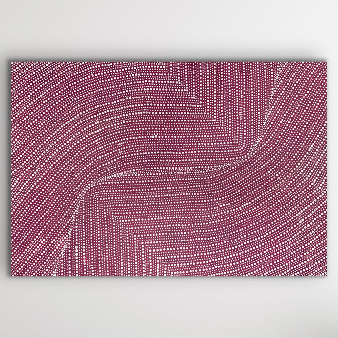 Large-scale Aboriginal painting 