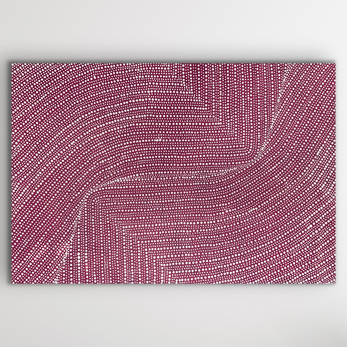 Large-scale Aboriginal painting 