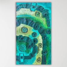 Load image into Gallery viewer, Teresa Baker Minyma Malilu Green
