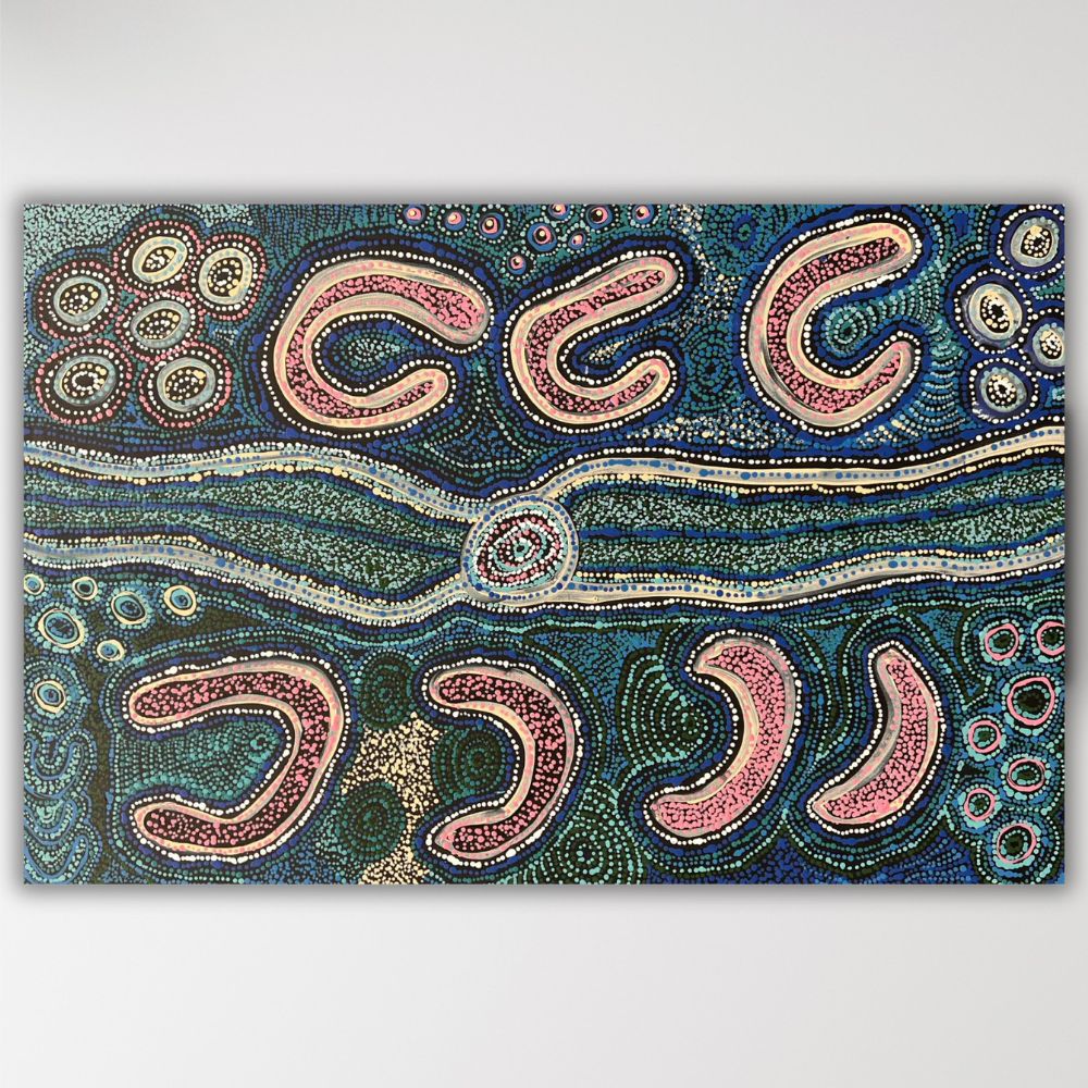 Seven Sisters by Aboriginal artist Teresa Mula 