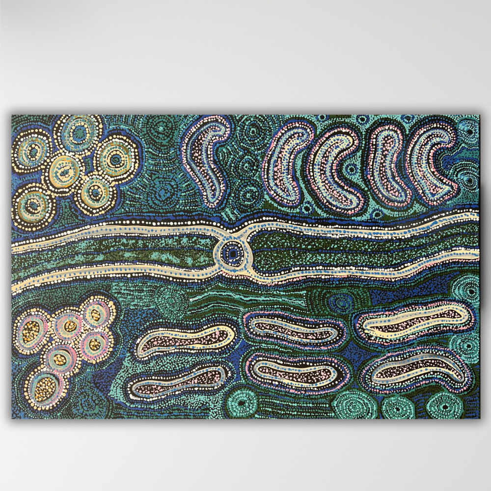 "Seven Sisters" Teresa Punami Mula Pimangka 90cm x 60cm
