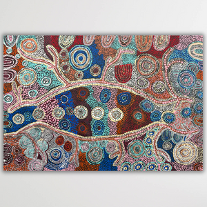 "Seven Sisters" Teresa Punami Mula Pimangka 118cm x 81cm