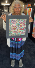 Load image into Gallery viewer, Teresa holding her seven sisters painting
