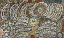 Load image into Gallery viewer, &quot;Seven Sisters&quot; Teresa Punami Mula Pimangka 140cm x 84cm
