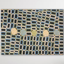 Load image into Gallery viewer, "Tingari" Walala Tjapaltjarri 134cm x 96cm Original Aboriginal Art from Art by Farquhar
