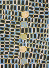 Load image into Gallery viewer, "Tingari" Walala Tjapaltjarri 134cm x 96cm Original Aboriginal Art from Art by Farquhar
