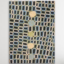 Load image into Gallery viewer, "Tingari" Walala Tjapaltjarri 134cm x 96cm Authentic Aboriginal art from Art by Farquhar
