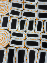 Load image into Gallery viewer, "Tingari" Walala Tjapaltjarri 154cm x 86cm close up details
