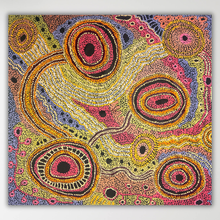 Load image into Gallery viewer, "Tjukula" Audrey Brumby 101cm x 91cm full painting APY artist
