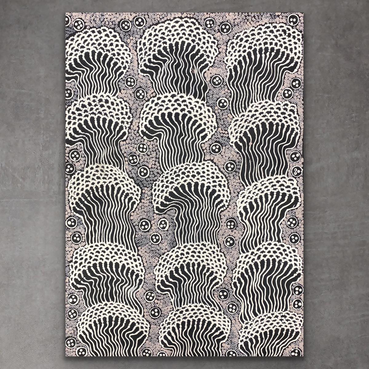Tree of Life Aboriginal painting by Warlpiri artist Hudson Dreaming stories