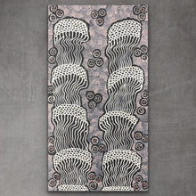Load image into Gallery viewer, Authentic Tree of Life Aboriginal artwork painted by Maureen Nampijinpa Hudson
