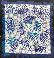 Load image into Gallery viewer, "Tree of Life" original Aboriginal painting by Maureen Nampijinpa Hudson, 44cm x 41cm - authentic Indigenous Australian artwork

