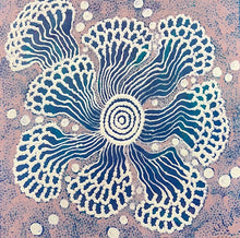 Load image into Gallery viewer, "Tree of Life" original Aboriginal painting by Maureen Nampijinpa Hudson, 44cm x 43cm - authentic Indigenous Australian artwork
