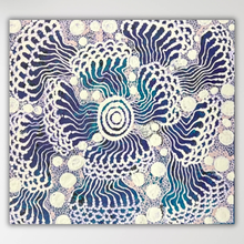 Load image into Gallery viewer, "Tree of Life" original Aboriginal painting by Maureen Nampijinpa Hudson, 44cm x 41cm - authentic Indigenous Australian artwork
