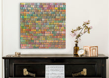 Load image into Gallery viewer, &quot;Bush Medicine Trees&quot; Bernadine Johnson Kemarre 81cm x 80cm
