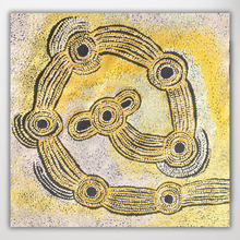 Load image into Gallery viewer, &quot;Minyma Malilu&quot; Teresa Baker 61cm x 60cm
