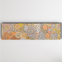 Load image into Gallery viewer, &quot;Bush Tucker&quot; Julieanne Nungurrayi Turner 139cm x 39cm
