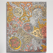 Load image into Gallery viewer, &quot;Bush Tucker&quot; Julieanne Nungurrayi Turner 76cm x 60cm

