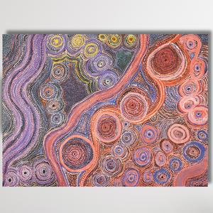 "Piltati Tjukurpa" Rhoda Tjitayi 128cm x 95cm