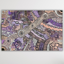 Load image into Gallery viewer, patricia tunkin clarise tunkin minyma malilu aboriginal art indigenous australian painting apy lands 180cm x 120cm
