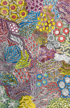 Load image into Gallery viewer, "Awelye" Aboriginal art by Karen Bird Ngale - close-up detail, 145cm x 94cm
