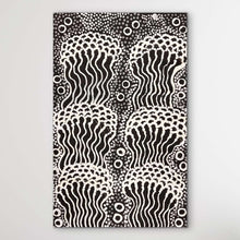 Load image into Gallery viewer, Long Aboriginal painting Tree of Life 51x32cm by Warlpiri artist Hudson
