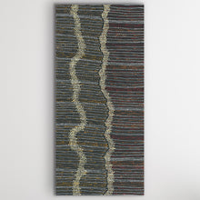 Load image into Gallery viewer, Close-up section showing detailed dot work in Water Dreaming Aboriginal painting
