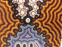 Load image into Gallery viewer, Blues, purple, Browns original painting
